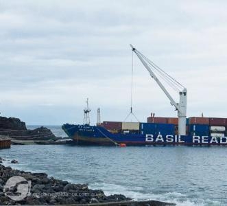 Transporting resources to St Helena