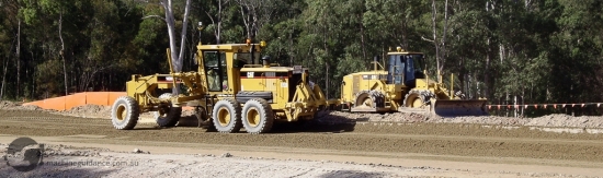 Total Station Grader and GPS Compactor