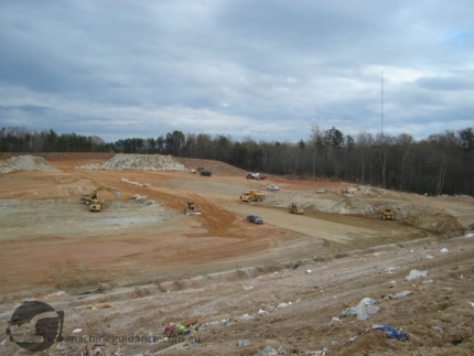 Landfill Site Under Construction