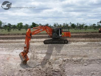 Accurately trimming rock with the help of GPS.