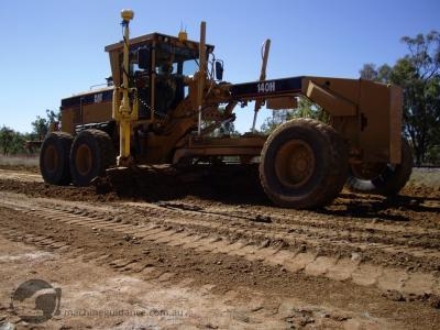 GPS Grader trimming.