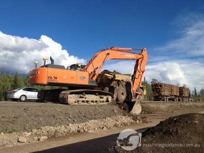 GPS Machine Control Digger