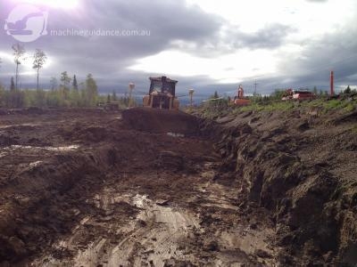 GPS Dozer at work ...