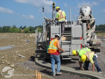 Machine Control Curb and Gutter