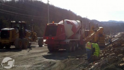 Machine Guided Construction